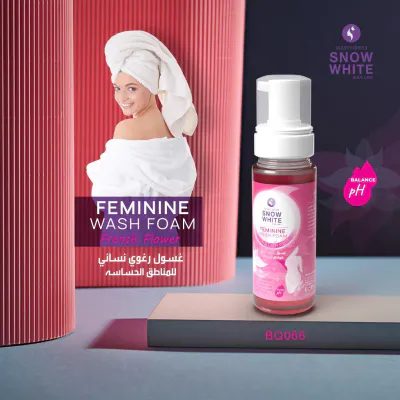 Snow White - Feminine Wash Foam French Flower  - Pink 150ml