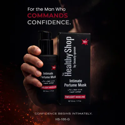 Healthy Shop - MEN Intimate Perfum Musk Twilight Woodland - Black 50ML