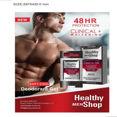 Healthy Shop - MEN Deo Gel Soft Cool - Black 107g