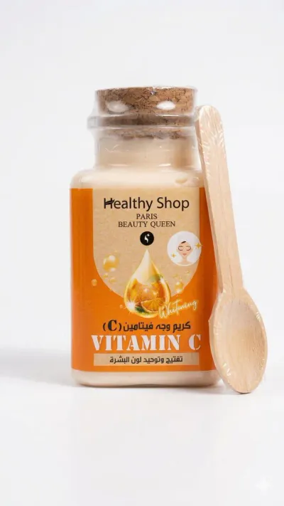Healthy Shop - Face Cream Vitamin C With Spoon 100g